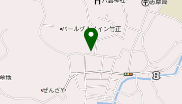 竹弁旅館の地図画像