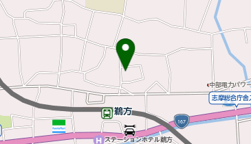 志摩市役所 鵜方公民館の地図画像