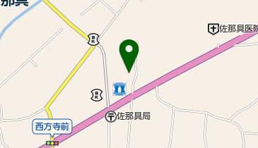 佐那具町コミュニティセンターの地図画像