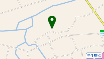 西之澤農事集会所の地図画像