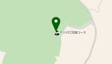アリジカントリークラブの地図画像