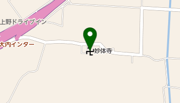 妙体寺の地図画像