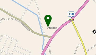 日本物流株式会社の地図画像