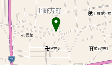 ルビー美容室の地図画像