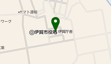 三重県伊賀児童相談所の地図画像