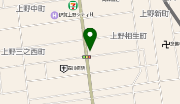 補聴器センターイシバシの地図画像