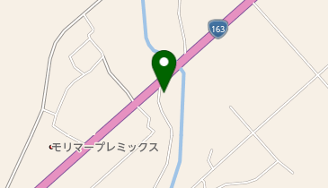 奥理容店の地図画像