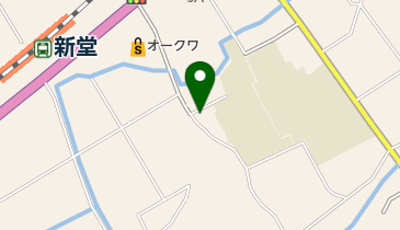 キザワ理容店の地図画像