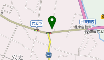 フジ美容室の地図画像