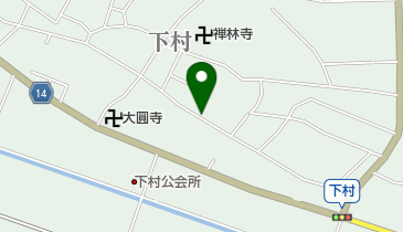 大橋商店の地図画像