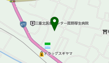 グリーンテラスはなようびの地図画像