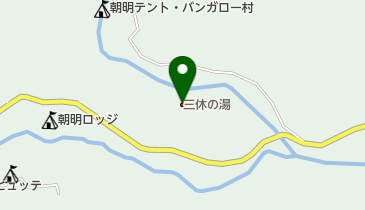 朝明ロッジの地図画像