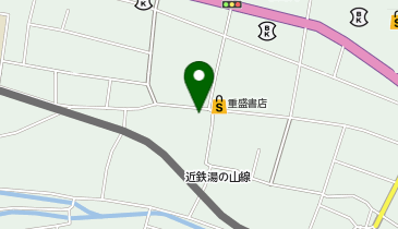 わかまつランドリーの地図画像