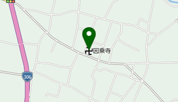 因乗寺の地図画像