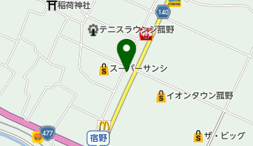 ガーデンいとうの地図画像