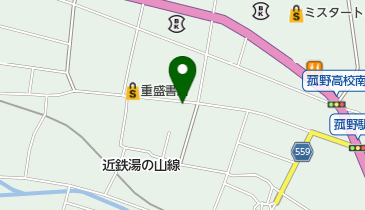 ハヤシヤファッションハウスの地図画像