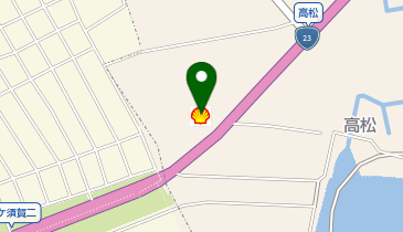 西日本フリート株式会社ルート23四日市東給油所の地図画像