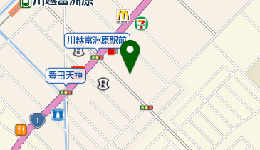 天神町公民館の地図画像