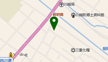 有限会社内田鐵工所の地図画像