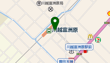 松屋自転車預り所の地図画像