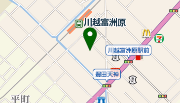 イイダ美容室の地図画像