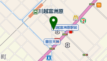 ヘアサロンカワムラの地図画像