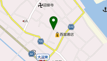三和クリーニング店の地図画像