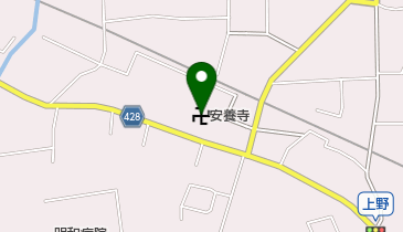 安養寺の地図画像