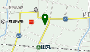 彩電館タマキの地図画像