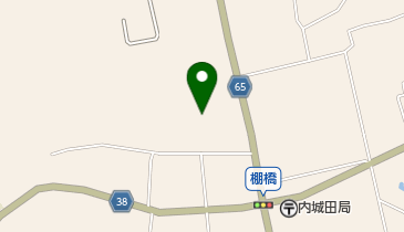 内城田神社社務所の地図画像