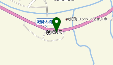 大内山川漁協の地図画像