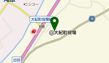 大紀町役場 本庁 総務財政課の地図画像