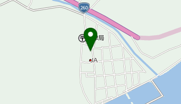 古和浦公民館の地図画像