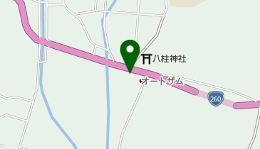 美容室まつおかの地図画像