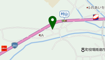 大西理容店の地図画像