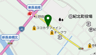 ナカミチ長島店の地図画像