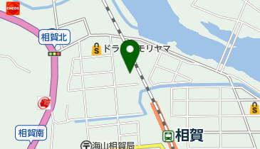 まるこうクリーニング店の地図画像