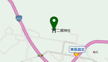 二郷神社の地図画像