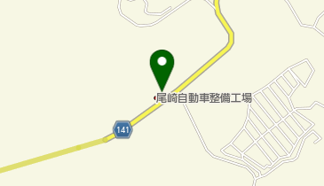 尾崎自動車の地図画像