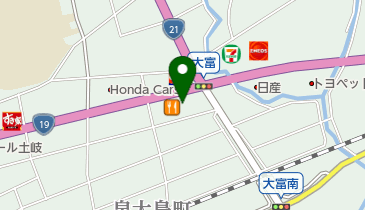 中部速算学校の地図画像