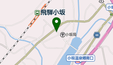 小坂レディースの地図画像