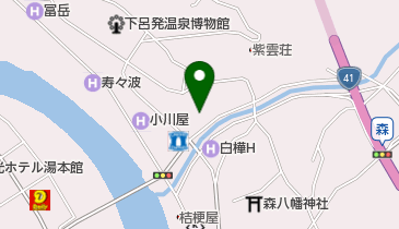 しらさぎ横丁の地図画像