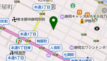 山口徽章店の地図画像