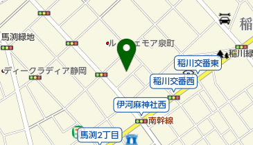 高坂編物技芸学院の地図画像