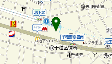 株式会社名鉄クリーニング池下店の地図画像
