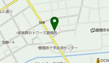 カービューティー豊橋の地図画像