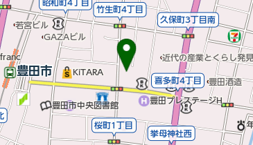 ゆう調剤薬局の地図画像