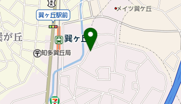 知多シオン・キリスト教会の地図画像