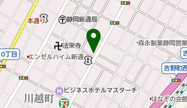 佐野米店の地図画像
