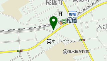 タムタム桜橋店の地図画像